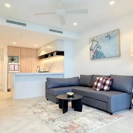 Apartment Chic 1 Bed And Sofa Bed With Views And Pool At Qwr Brisbane