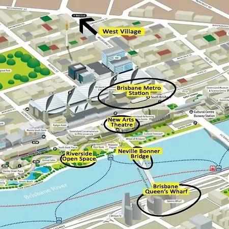Queen's Wharf Residences - 44f Apartment