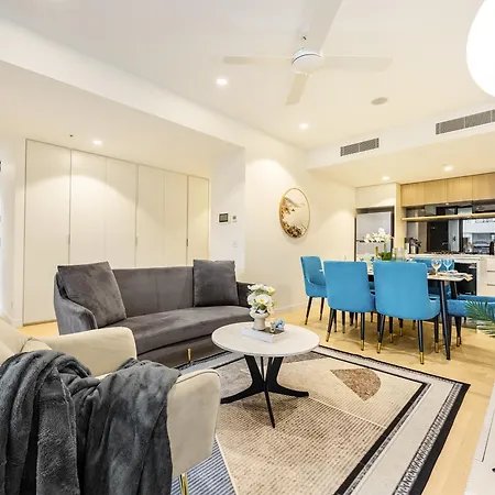 Apartment Sky Living & River Views In Queens Wharf Residences Brisbane