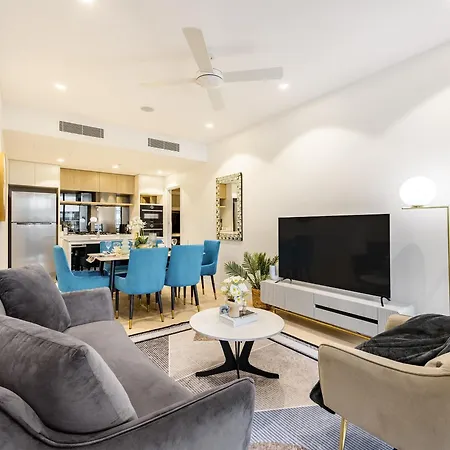 Apartment Sky Living & River Views In Queens Wharf Residences Brisbane