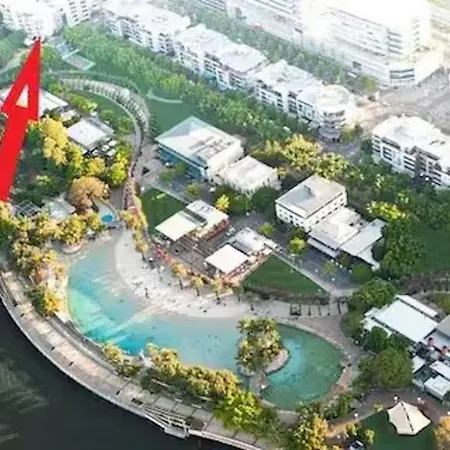 Apartment Wild Luxe Front Escape- 1 Min Walk Southbank *