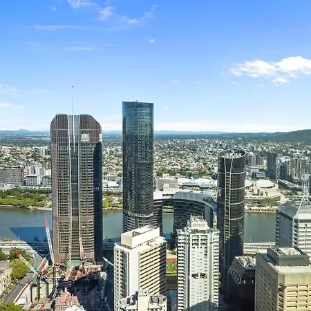 Skyrise Style - 1bed-1bath-1car-views - Cbd Brisbane