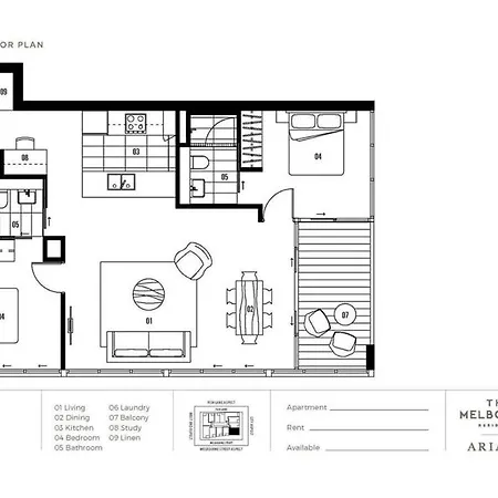 Stunning & River Views Rooftop Pool Gym Apartment *