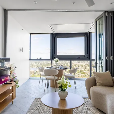 Queen's Wharf Lv 51 - 2bedroom Skybound Sanctuary On Casino Apartment Brisbane