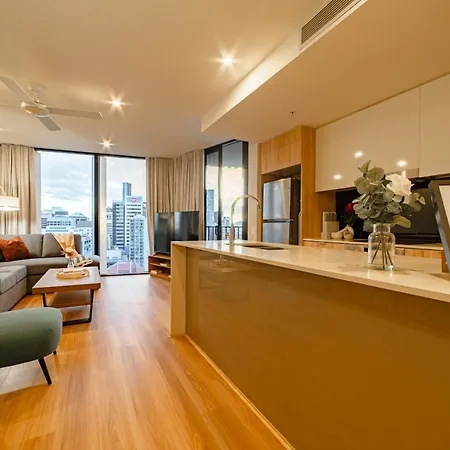 Lux 24th Floor 2br 2bath, Infinity Pool, Gym, Wifi Apartment Brisbane