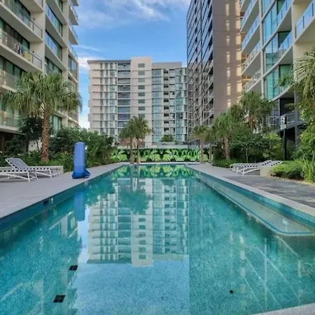 Capri - Executive 1br In Fortitude Valley Parking *
