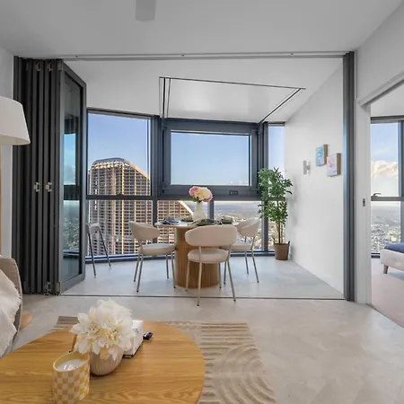 Queen's Wharf 1bed - Lv 60 Skyline Reverie Apartment Brisbane