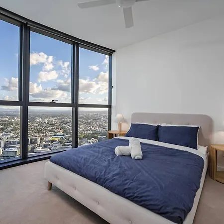 Queen's Wharf Lv 62 1bedroom - And Skyline View Apartment Brisbane