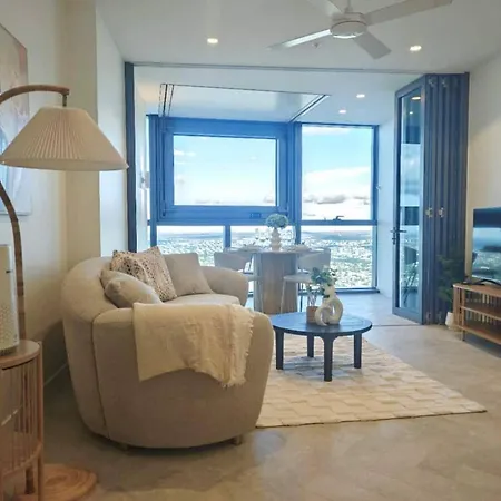 Apartment Queen's Wharf Lv 62 1bedroom - And Skyline View Brisbane