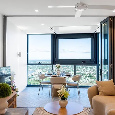 Queen's Wharf Lv 51 - 2bedroom Skybound Sanctuary On Casino Brisbane