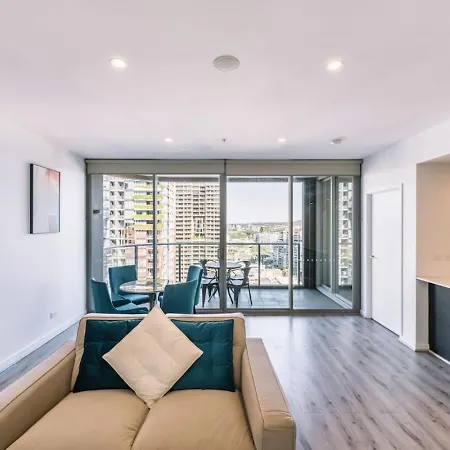 Apartment Tranquil 2 Bedroom Between Art And Sky Brisbane