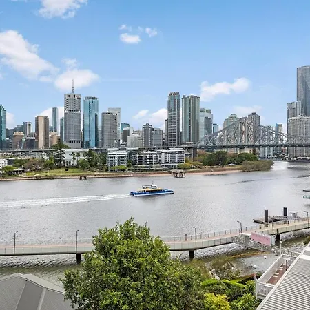 Wow - Skyline City, Water And Story Bridge Views Apartment