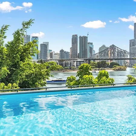 Apartment Wow - Skyline City, Water And Story Bridge Views *