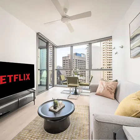 1bd With Sofa Bed In Queen's Wharf - Level 17 With View Apartment *