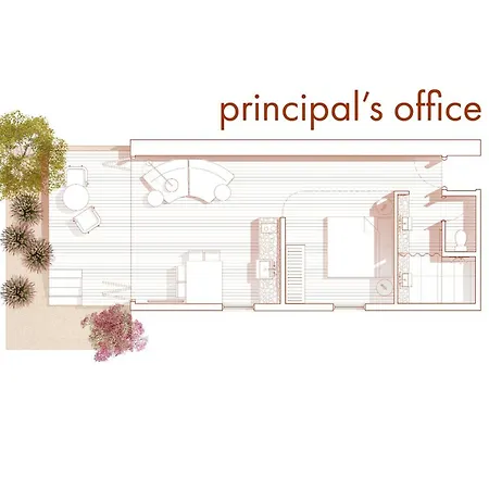 Miss Midgley's - Principals Office 1 King Bed
