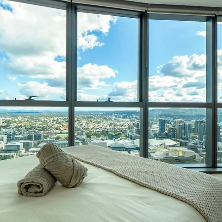 Apartment Level 46 Luxury Queens Wharf With Unblocked Southbank & River View