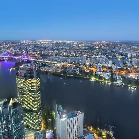 Sky-high Landmark River & Bay View 2br Cbd Free Parking Apartment *