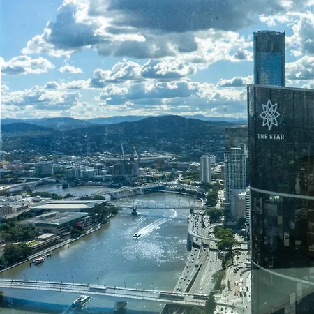 Apartment Level 46 Luxury Queens Wharf With Unblocked Southbank & River View *