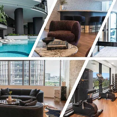 Iconic Views - Queen's Wharf 1br - Casino & South Bank Apartment