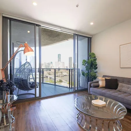 Southbank Exceptional View With Huge Balcony High Lvl Style