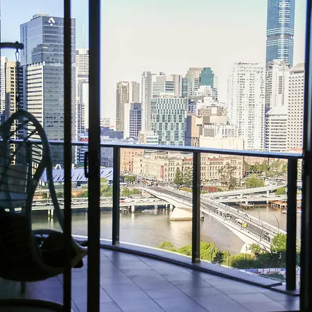 Southbank Exceptional View With Huge Balcony High Lvl Style Apartment