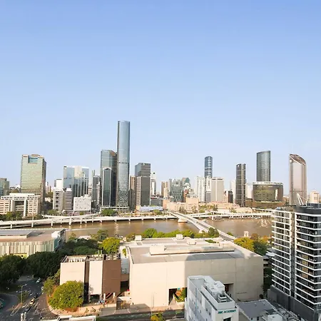 Southbank Exceptional View With Huge Balcony High Lvl Style Apartment Brisbane