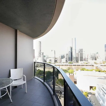 Southbank Exceptional View With Huge Balcony High Lvl Style Brisbane