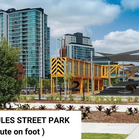 Apartment 54q Abnb-style Discover Riverside Bliss With Pool And Free Parking Near Portside