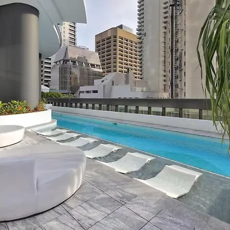 1br Retreat- & River Views Queen's Wharf Apartment Brisbane