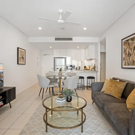Apartment Riverside 2-bed By Brisbane's Landmarks With Pool Brisbane