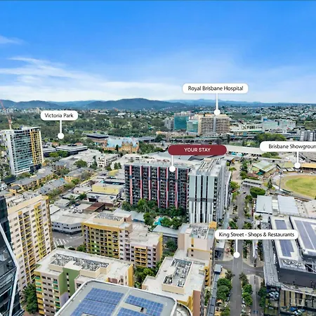 1bed - Valley Fringe - Free Parking * Brisbane