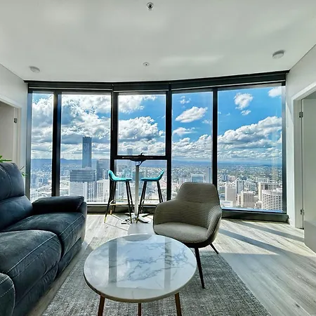 Brisbane's Highest Rated 3 Bedroom Luxury -above 60th Floor- Incredible Views In Skytower, Brisbane's Tallest Building -complimentary Wifi, Drinks, Snacks & Streaming Access Brisbane