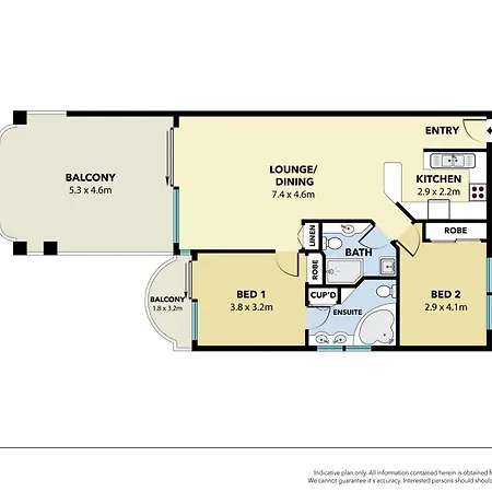 Parkside Southbank 2bed Apartment