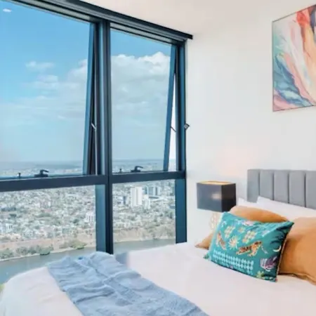 2bed Luxe Queens Wharf - Carpark And View * Brisbane