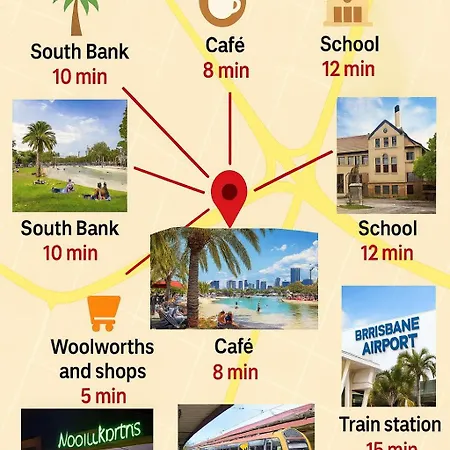 Stylish 2br Walk To South Bank & West End * Brisbane