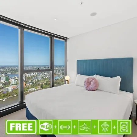 Apartment Luxury 2bedroom Sky High With Panoramic View Brisbane