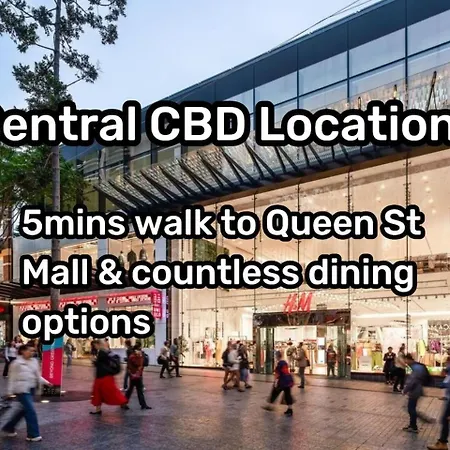 Apartment Prime Cbd Walk To Queen St Mall 1 Parking *