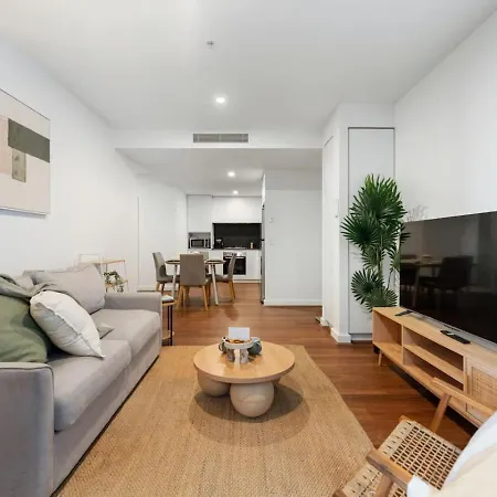 Zen Cozy 1 Bedroom With 2 Beds Pool Gym Sauna