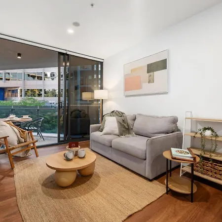 Zen Cozy 1 Bedroom With 2 Beds Pool Gym Sauna Brisbane
