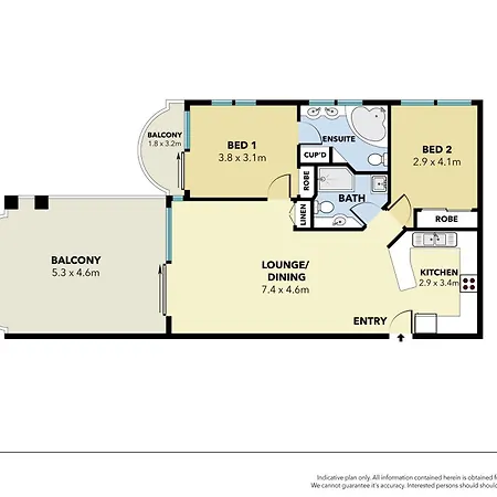 Southbank Parkside Two-bed * Brisbane