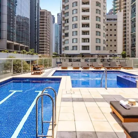 Apartment Dusk A Luxury 2bed 2bath Cbd Sky With Pool Parking And