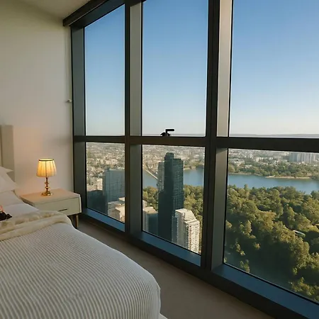2br Botanic Serenity - Queens Wharf Lv 49 Luxury Bne River Brisbane
