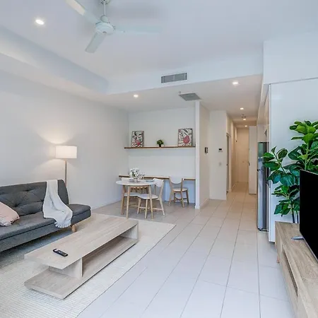 Modern 1br Retreat - Pool, Gym, Parking - Walk To South Bank Brisbane