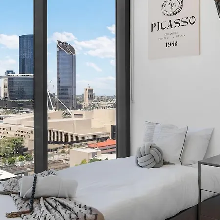 Apartment Ivy&eve Riverside Living Close To Gallery&station Brisbane
