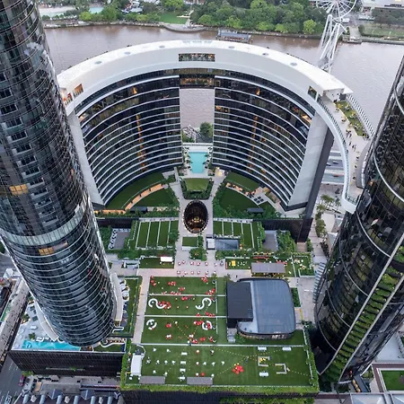 2br Botanic Serenity - Queens Wharf Lv 49 Luxury Bne River Brisbane