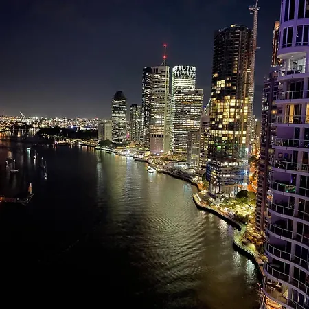 Apartment Stunning Views Over River, Kangaroo Point And Story Bridge Brisbane
