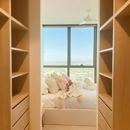 2br Botanic Serenity - Queens Wharf Lv 49 Luxury Bne River *