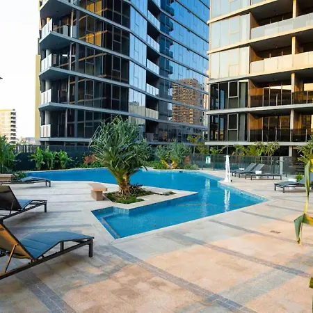 Apartment Zen Cozy 1 Bedroom With 2 Beds Pool Gym Sauna Brisbane