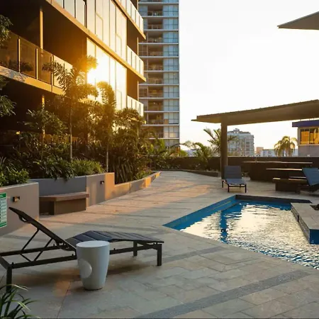 Zen Cozy 1 Bedroom With 2 Beds Pool Gym Sauna * Brisbane