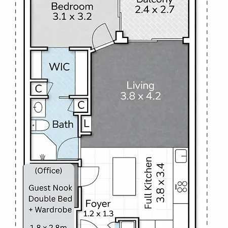 Apartment Exec Walk To Rna & King St, Pool, Gym, Parkng Brisbane